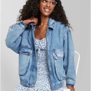 Wild Fable Sherpa Jean Jacket